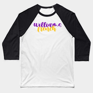 williams college french Baseball T-Shirt